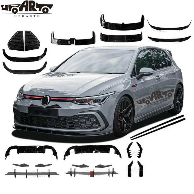 Exterior Accessories For VW Golf 8 MK8 R-Line GTI PRO R