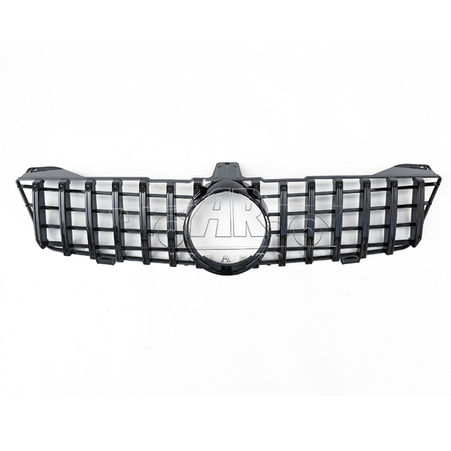 HAOSHENG Plastic GTR Style Add-on Front Grill Benz CLS W219 2008-2010
