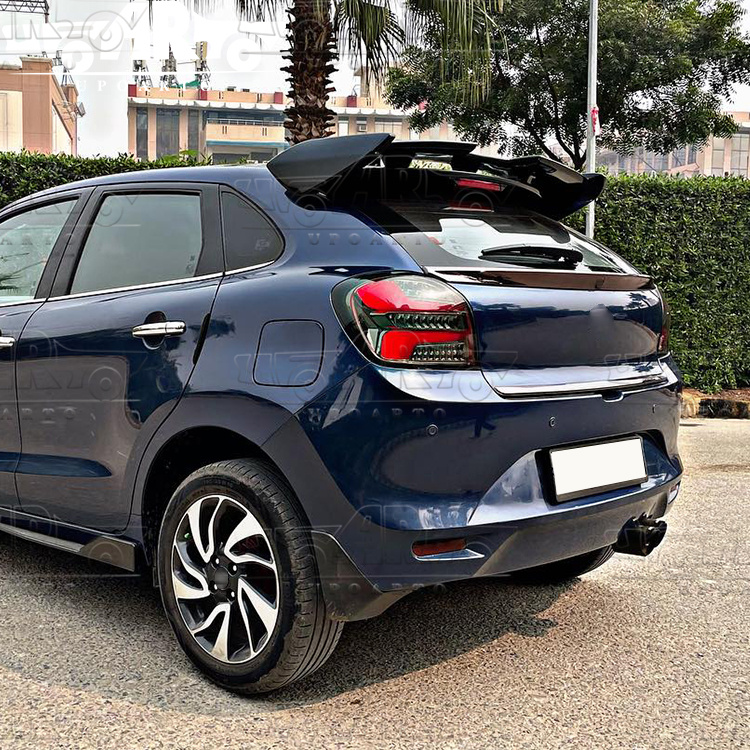 baleno rear window spoiler baleno rear window spoiler