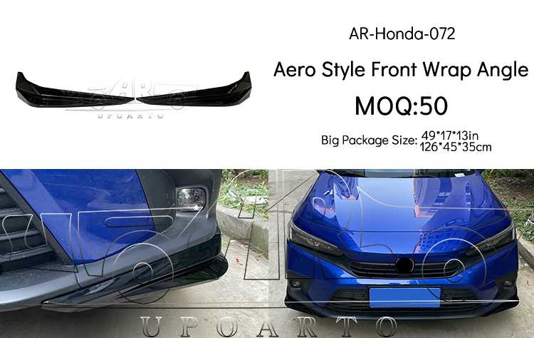 2022 Civic Canada Aero Front Wrap Angle 2022 Civic Canada Aero Front Wrap Angle
