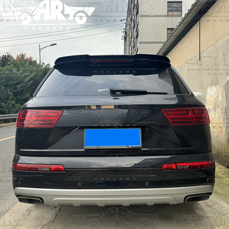 q7 rear roof spoiler q7 rear roof spoiler
