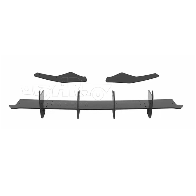 Max Style Plastic Rear Blade Diffuser VW Golf 8 MK8 GTI