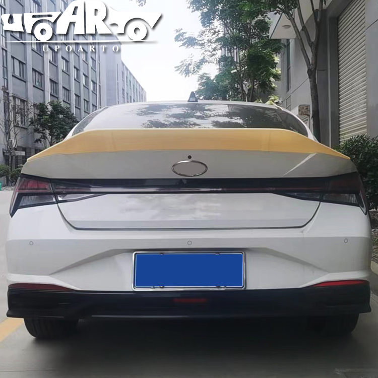 elantra rear trunk spoiler elantra rear trunk spoiler