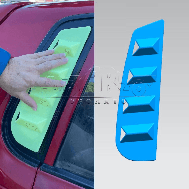 Toyota Tazz Rear Window Louver Cover Trim Toyota Tazz Rear Window Louver Cover Trim