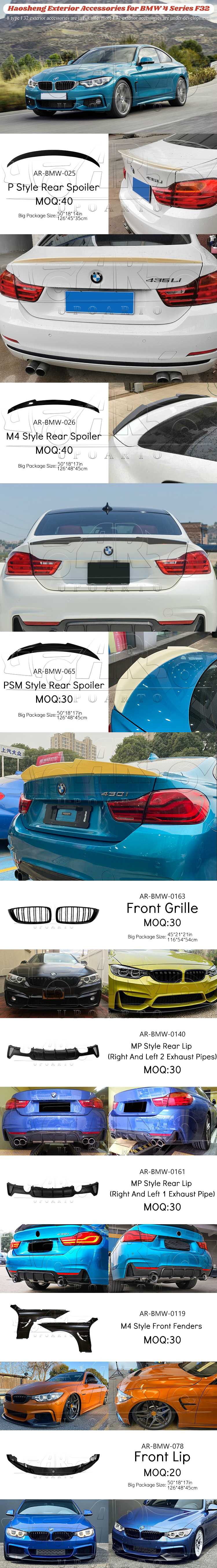 f32 rear spoiler f32 rear spoiler