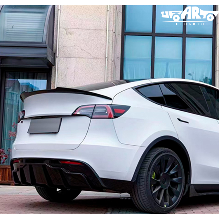 model y blade rear trunk spoiler  model y blade rear trunk spoiler