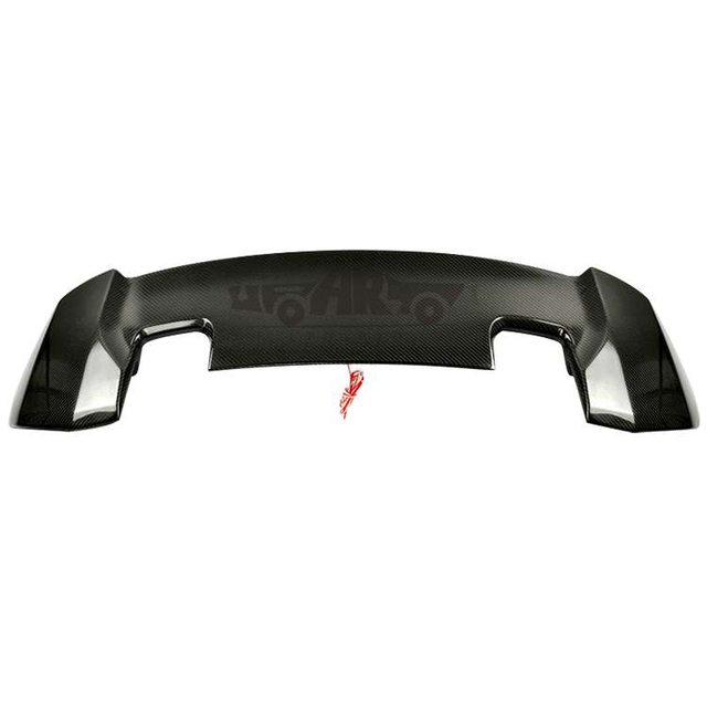 RS ABS Plastic With Lamp Rear Top Spoiler Honda Fit Jazz 2014