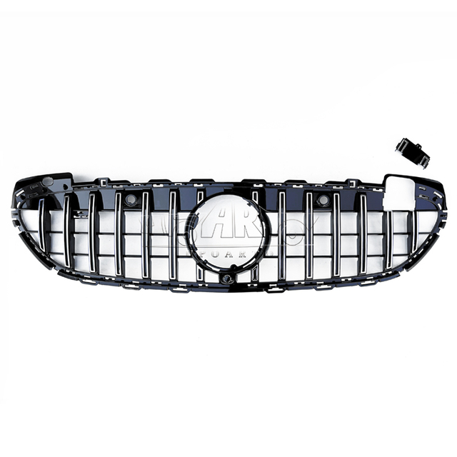 HAOSHENG Plastic GTR Style Add-on Front Grill Benz C Class W206 2022+