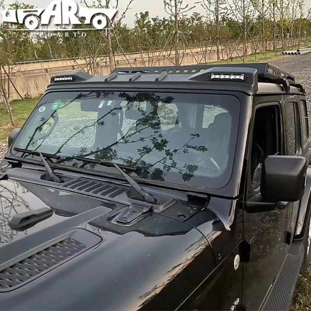 Jeep Wrangler JL Front Roof Light Bar With Led DRL 2018+