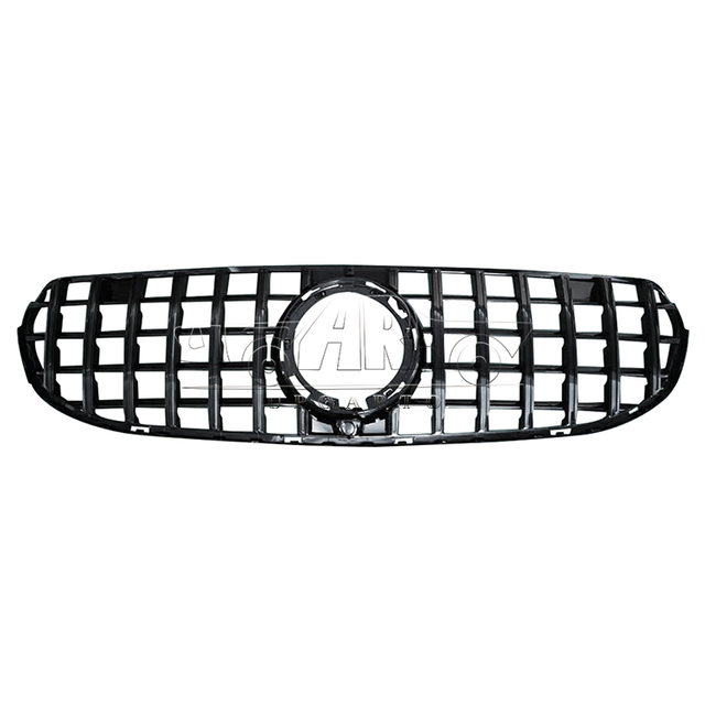 HAOSHENG Plastic OFF-ROAD Type GTR Style Add-on Front Grill Benz GLC X253 2020+