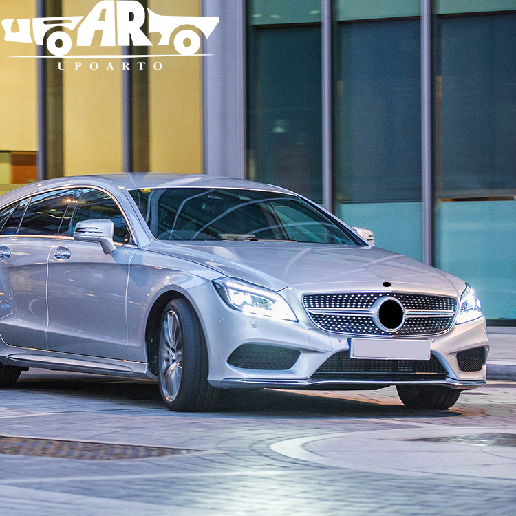 11-14 W218 Diamond Front Bumper Grille 11-14 W218 Diamond Front Bumper Grille