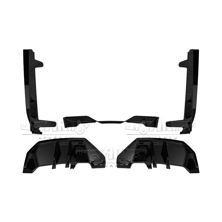 24+ G60 G68 MP AERO Style Rear Lip Diffuser Rear Side Wrap Angle Splitter 24+ G60 G68 MP AERO Style Rear Lip Diffuser Rear Side Wrap Angle Splitter