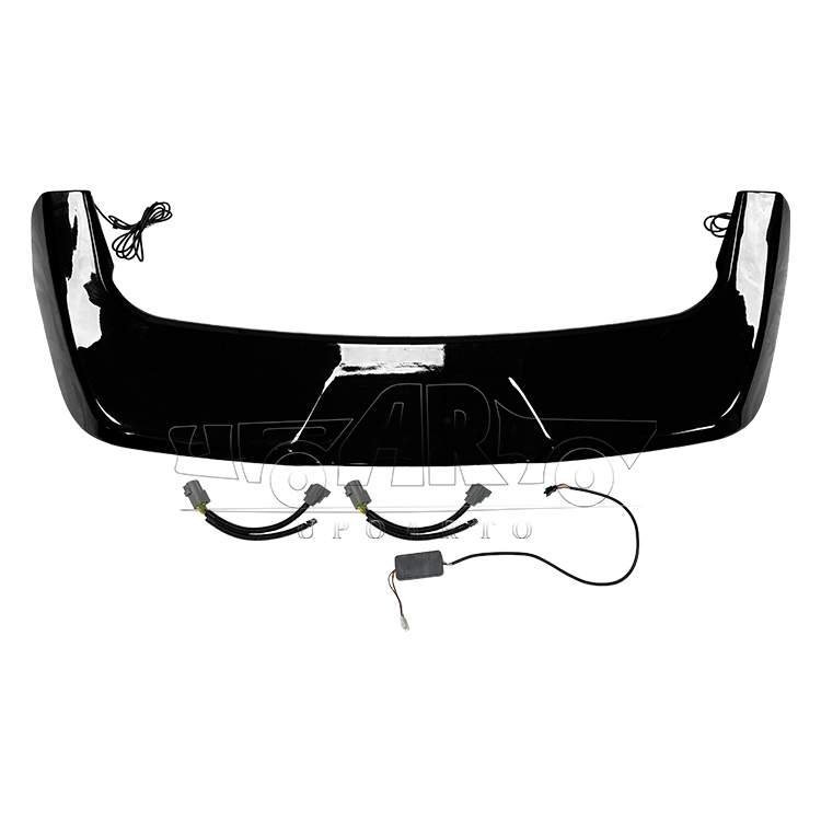 22 Toyota Highlander Rear Spoiler With Lamp 22 Toyota Highlander Rear Spoiler With Lamp
