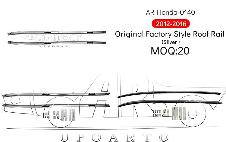 2012 crv roof rail 2012 crv roof rail