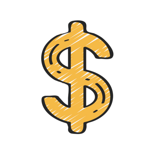 $ $