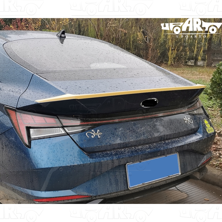 elantra sedan rear boot spoiler  elantra sedan rear boot spoiler