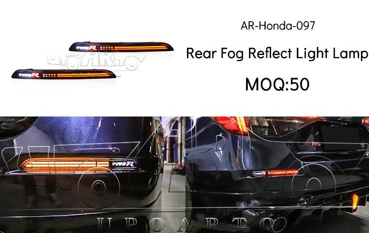 2022 Civic Rear Fog Reflect Light Lamp 2022 Civic Rear Fog Reflect Light Lamp