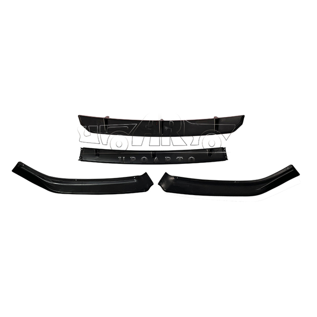 2011-2018 VW Polo 4 Sections Front Lip Splitter ABS