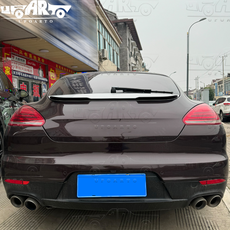 panamera 970 rear lip spoiler panamera 970 rear lip spoiler
