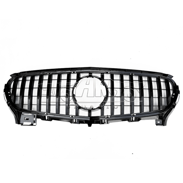 HAOSHENG Plastic GTR Style Add-on Grille Benz AMG GT 2-Door 2015-2017
