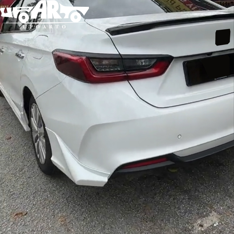 Rear Wrap Angle Splitter City Sedan 23 Rear Wrap Angle Splitter City Sedan 23