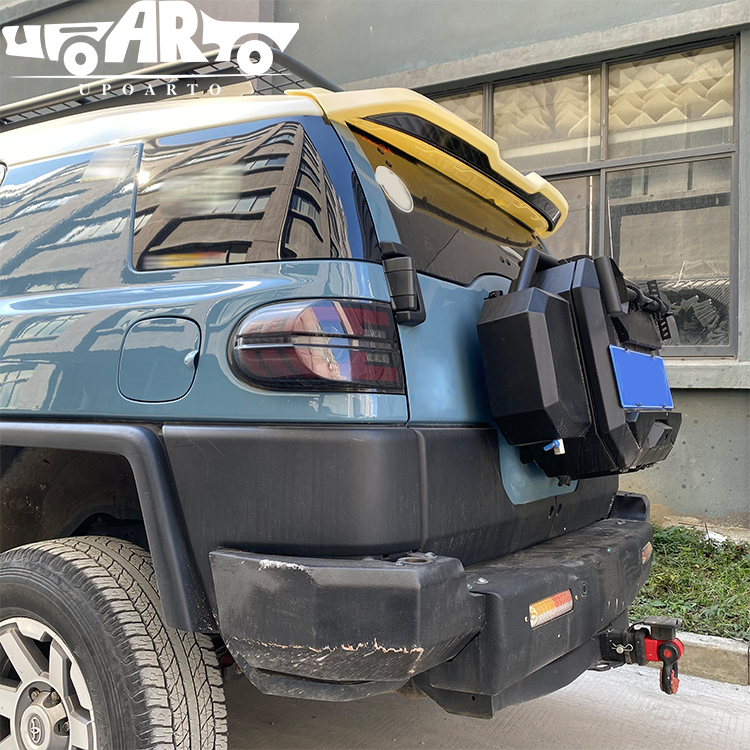land cruiser fj with led rear roof spoiler  land cruiser fj with led rear roof spoiler