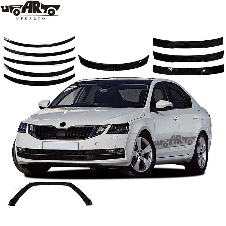 Blade Style ABS Rear Lip Spoiler Skoda Octavia 2021