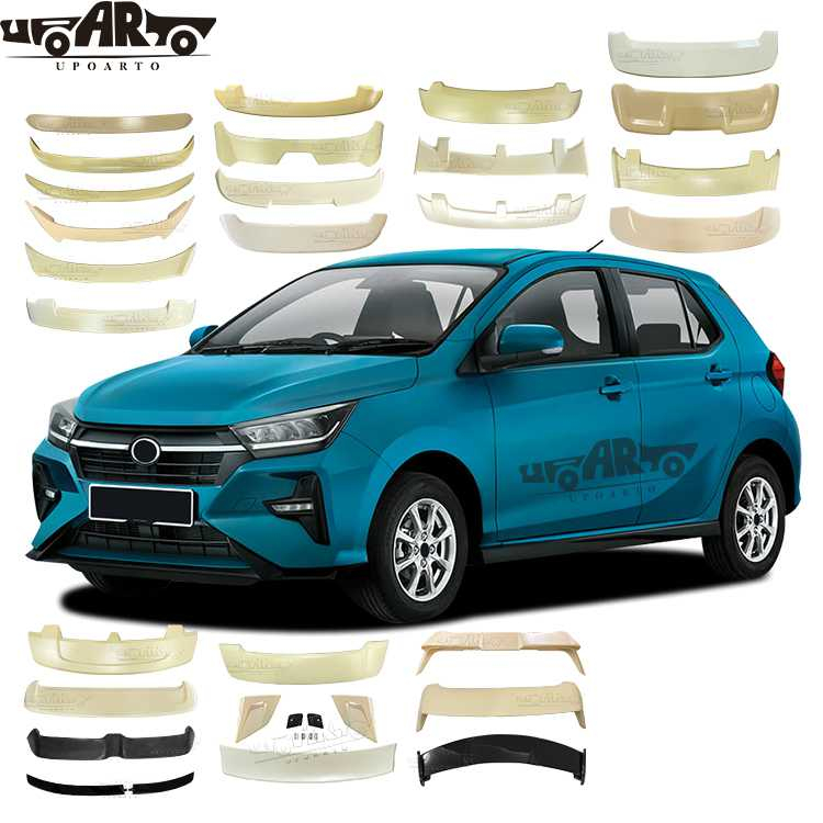 Perodua Alza Gear Up Style Rear Spoiler 2022+