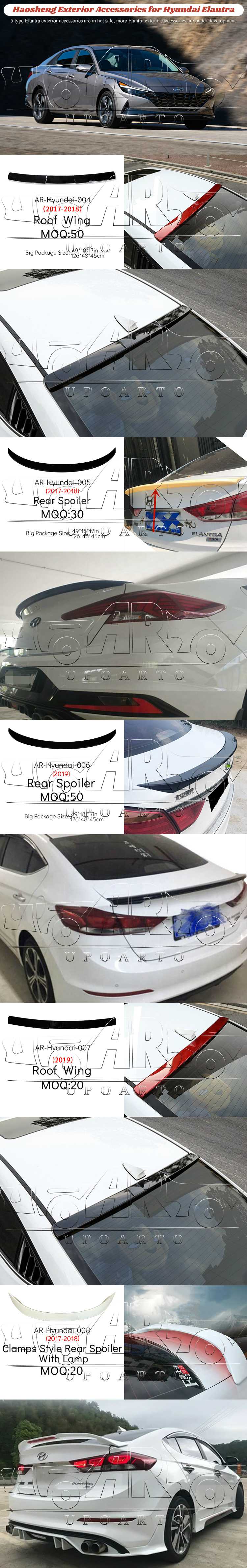 Hyundai Elantra Lingdong Exterior Accessories 