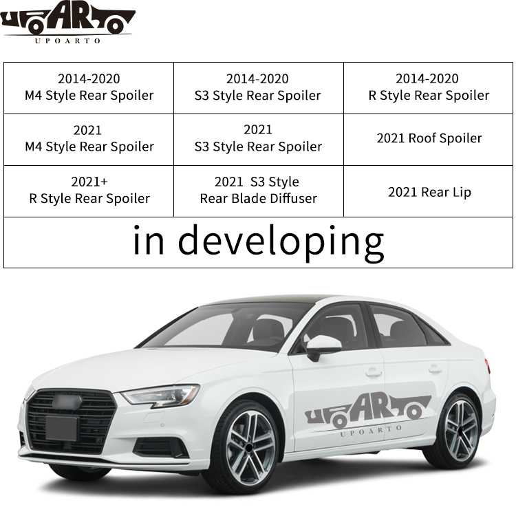 Exterior Accessories For Audi A3 Sedan