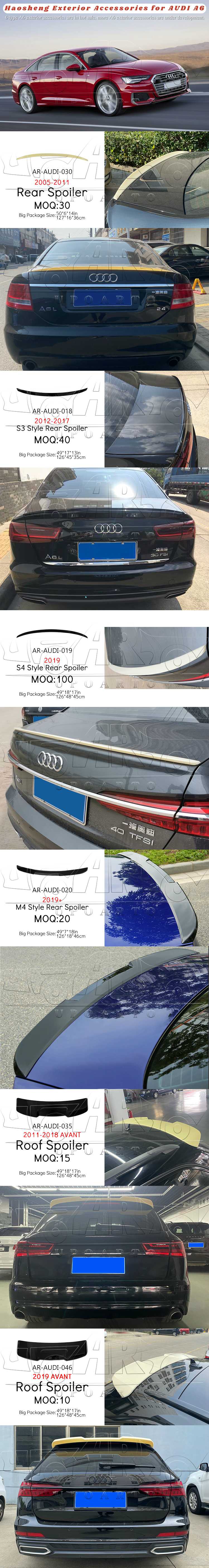 Audi A6 Exterior Accessories