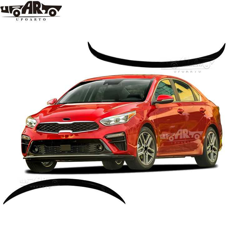 Kia K3 Cerato Forte Rear Lip Spoiler 2019