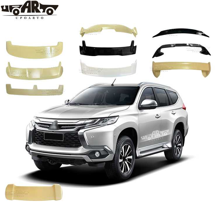 1996-2022 Mitsubishi Pajero V93 V97 V73 Rear Roof Spoiler ABS