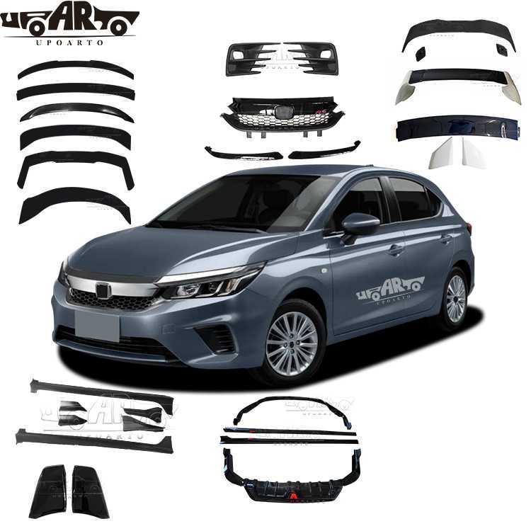 Honda City GN2 RS V2 ABS With Lamp Rear Lip 2020-2023