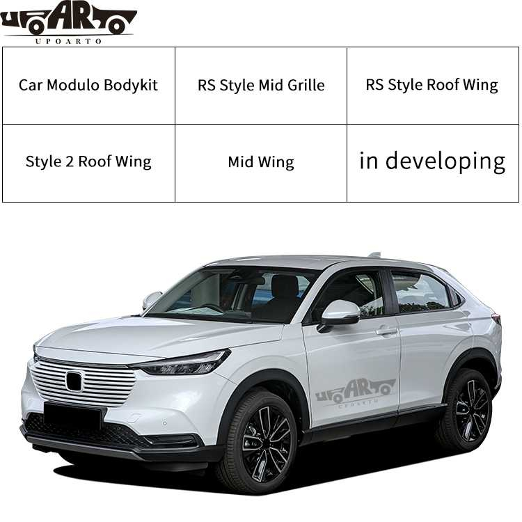 Exterior Accessories For Honda HRV HR-V 2022