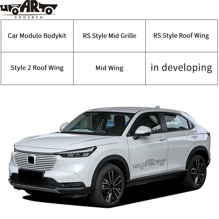 Exterior Accessories For Honda HRV HR-V 2022