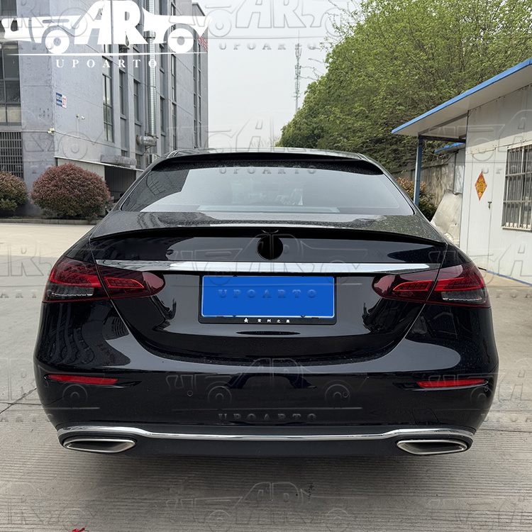 AMG Style ABS Rear Trunk Spoiler Benz E-Class E200 E300 W213 Facelift 2021-2023