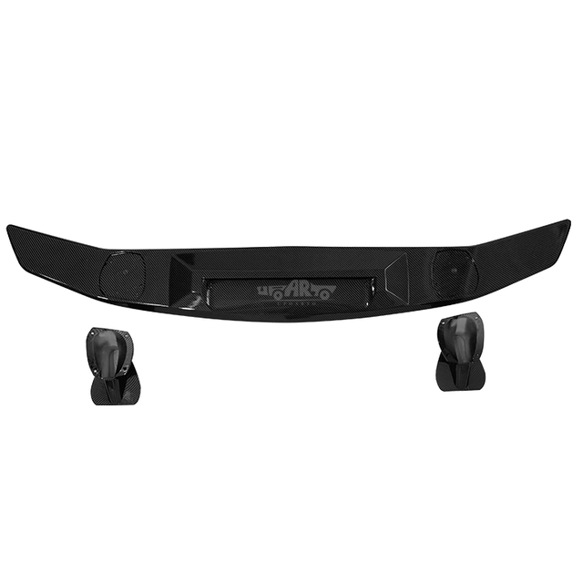 1 Generation Universal ABS With Lamp Rear Spoiler Sedan Car