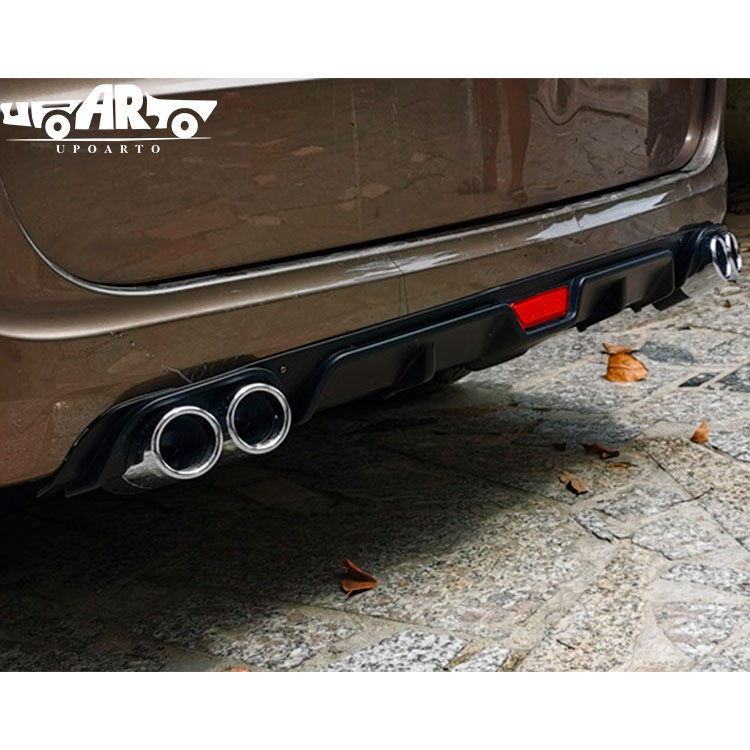 Style 1 Universal Rear Bumper Lip With Lamp