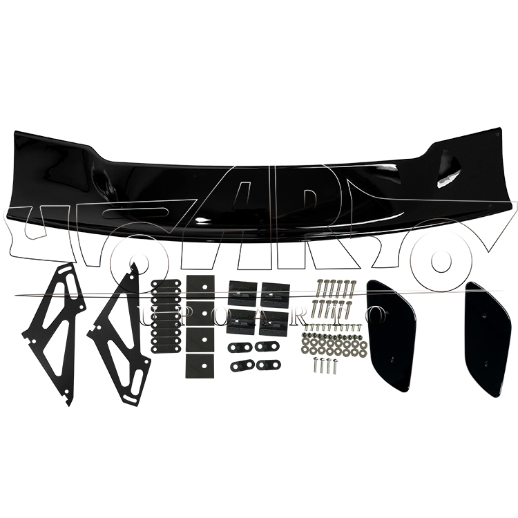 Sedan 4 Generation ABS Universal Rear Spoiler With Aluminum Bracket