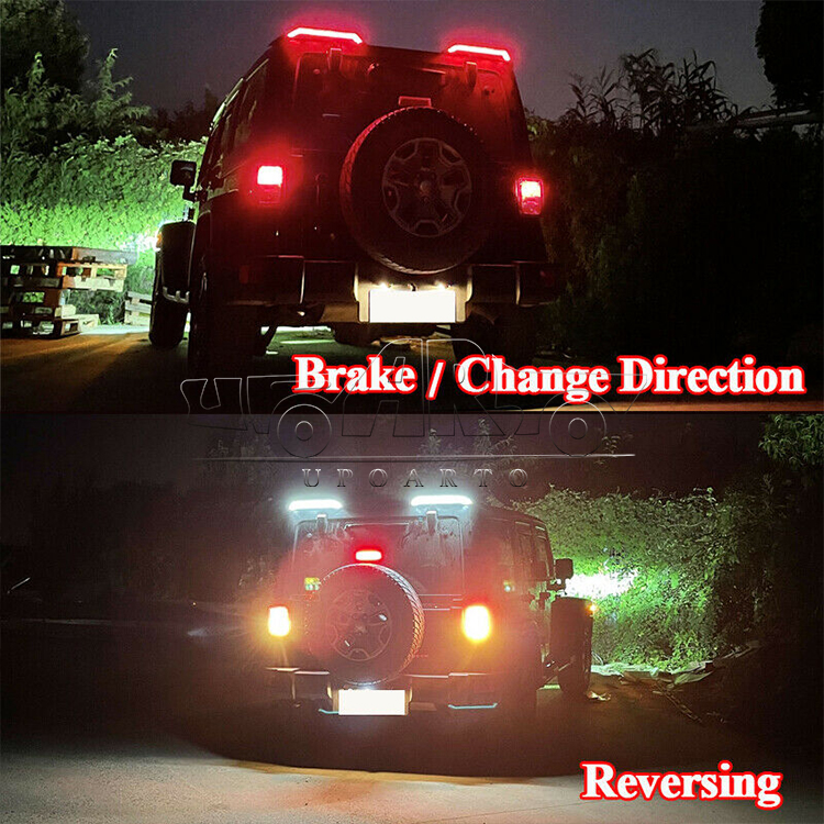 18+ Wrangler JL Roof Window Spoiler With Led 18+ Wrangler JL Roof Window Spoiler With Led