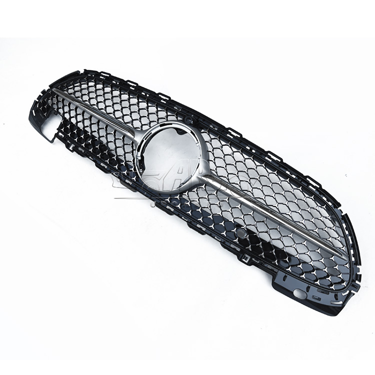 Diamond Style Front Grille With Camera Hole Benz C Class W206 2022+