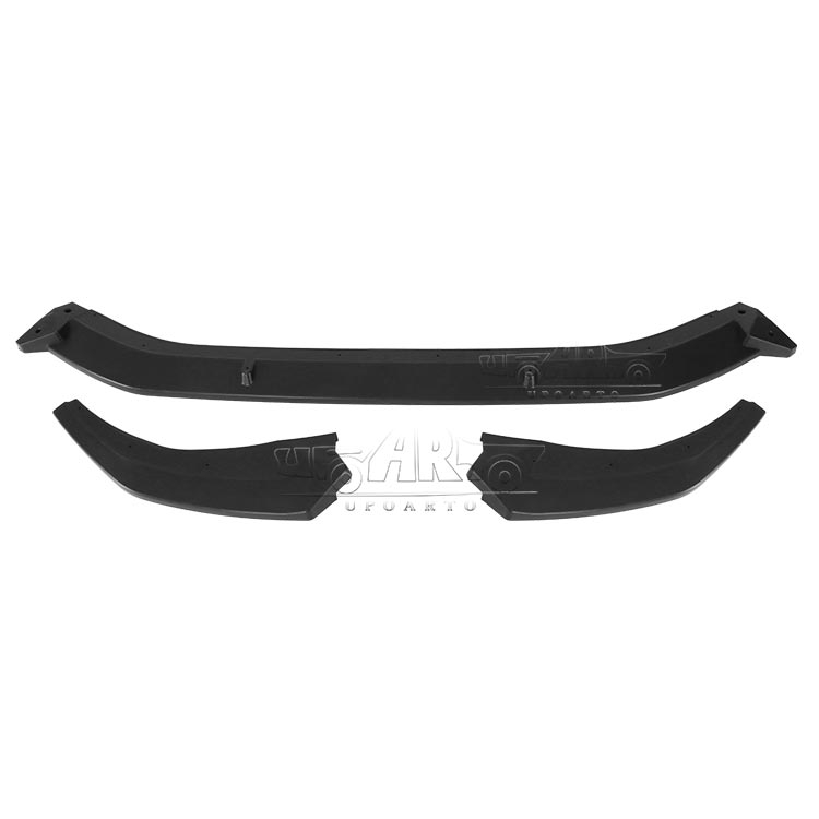 Audi A4 S-Line S4 B9 Facelift Plastic Front Lip Splitter 2019-2024