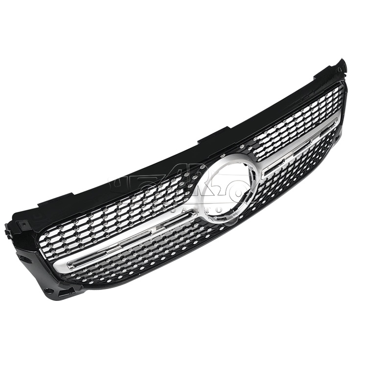 HAOSHENG Plastic Diamond Style Add-on Front Grill Benz GLB X247 2020+
