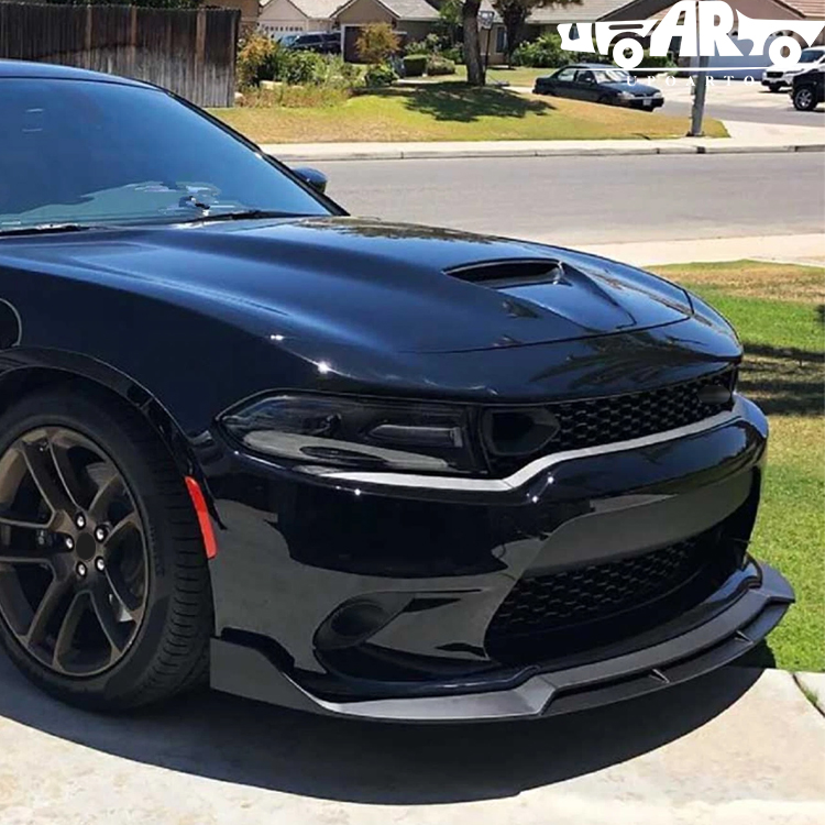 Dodge Charger SRT Plastic 4 Pieces Front Lip Splitter 2015-2023