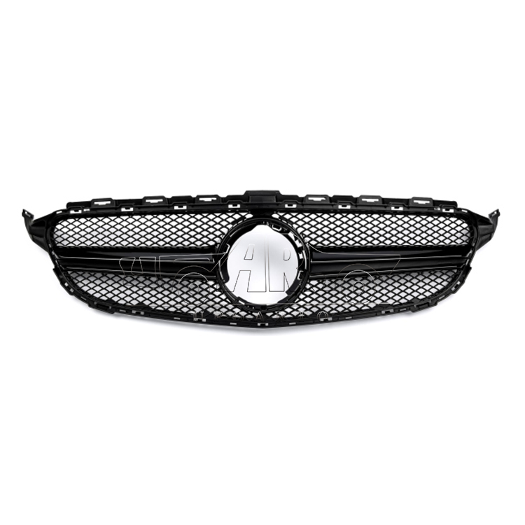 Benz C-Class W205 Plastic Front Bumper Grille 2014-2021