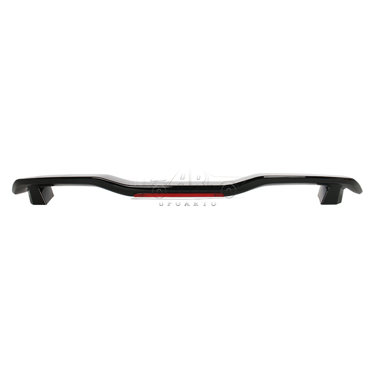 7 Generation Universal Rear Spoiler With Lamp ABS Sedan Car