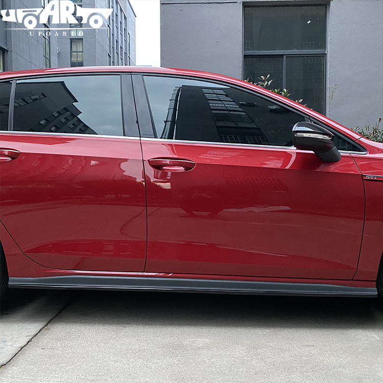 VW Golf 8 GTI Adding Type Plastic Side Skirt