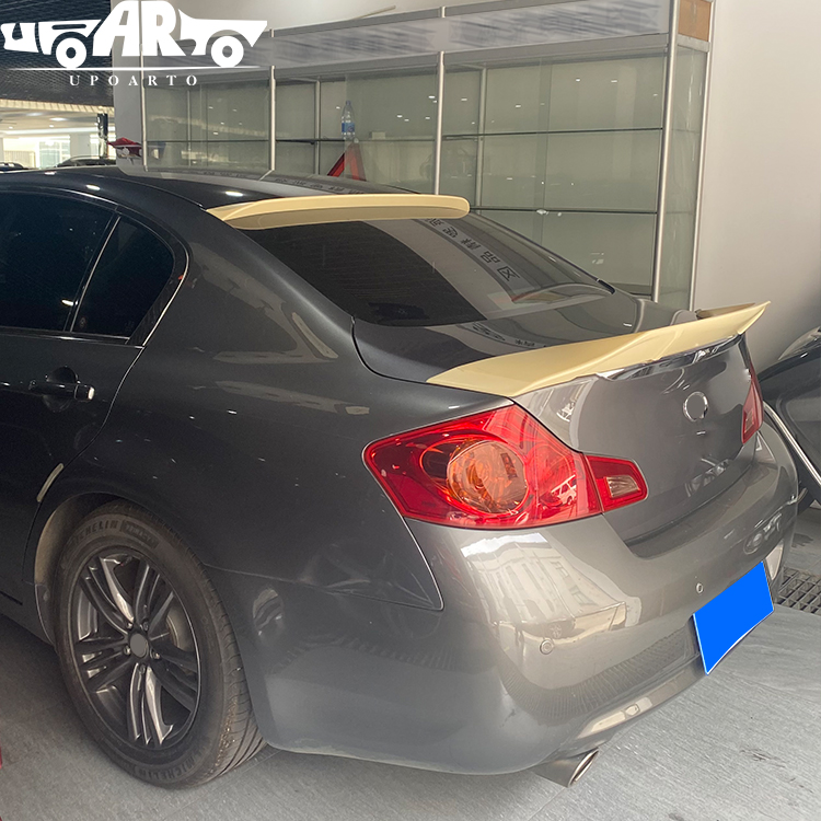 2007-2015 Infiniti G37 G25 Sedan Roof Top Spoiler ABS