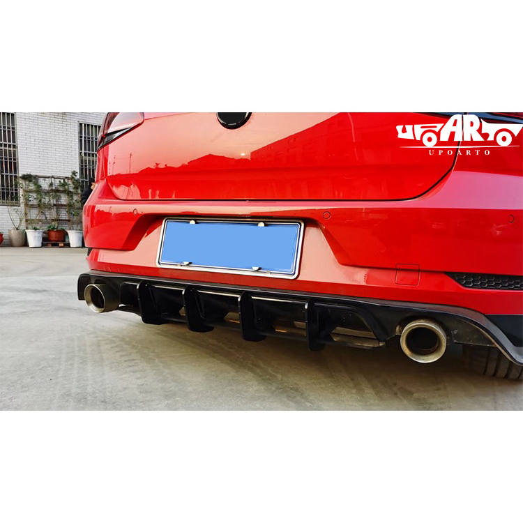 17-20 Golf 7.5 GTI Rear Bumper Blade Diffuser 17-20 Golf 7.5 GTI Rear Bumper Blade Diffuser